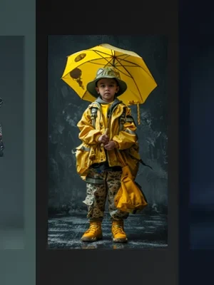 Military Fashion Character Art Midjourney V6 Prompt
