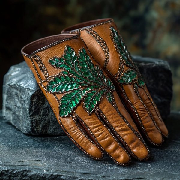 Luxe Leather Artistry Vision Weaver Midjourney Prompt - Image 5