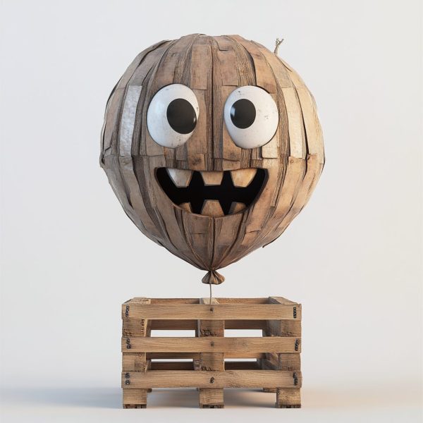Abstract Wooden Toys Midjourney Prompt - Image 3