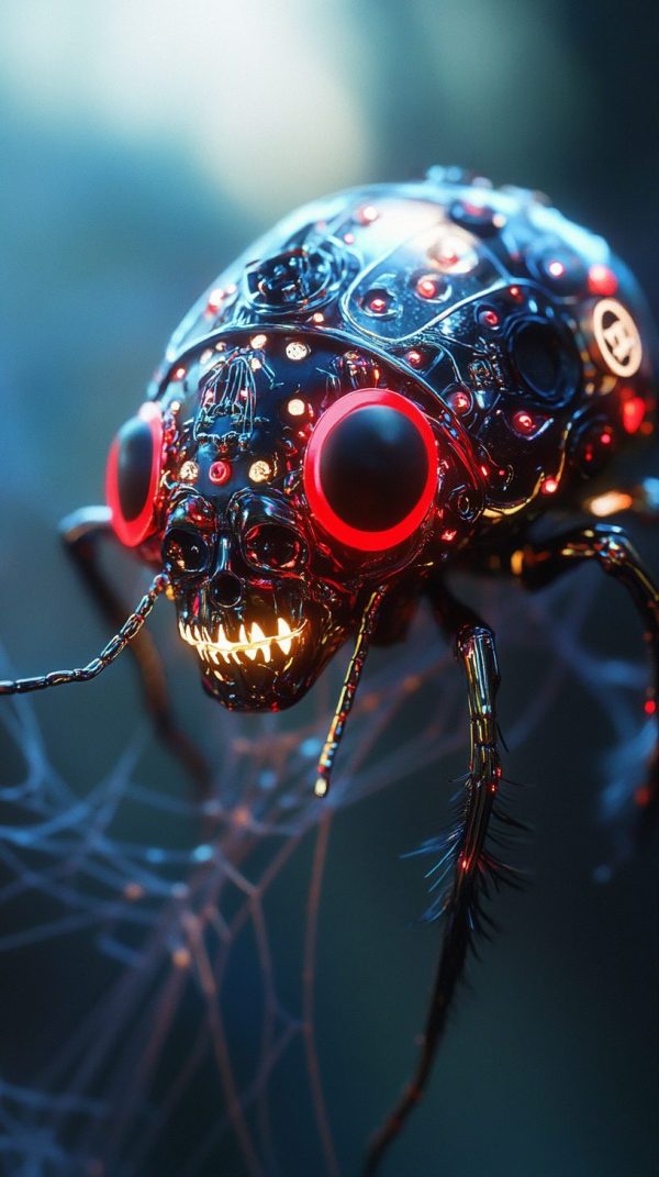 Eerie Fusion of the Future Midjourney Prompt - Image 3