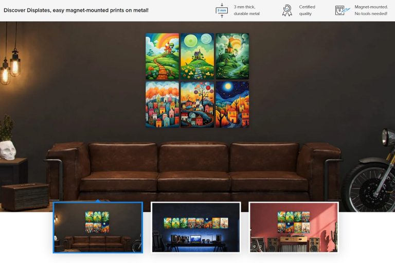 Can I Sell AI Art on Displate?