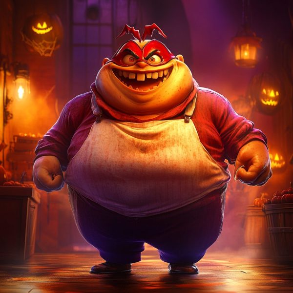 Playful Plump Halloween Characters Art Midjourney Prompt - Image 2