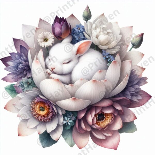 Dall-E 3 Prompt for Floral Charm of White Dreams - Image 2