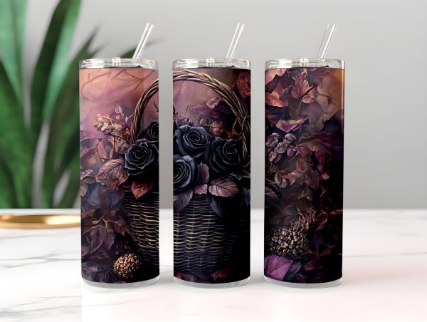 Whispers Of Fall Tumbler Wrap Skinny 20 oz Digital Download - Image 5