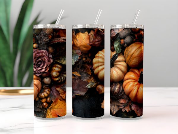 Whispers Of Fall Tumbler Wrap Skinny 20 oz Digital Download - Image 6