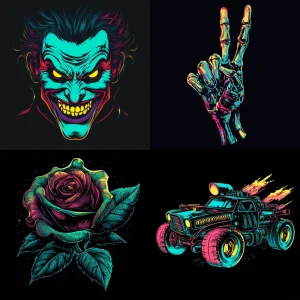 Striking Art for Apparel, Home and Living Midjourney Prompt