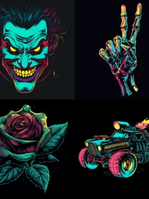 Striking Art for Apparel, Home and Living Midjourney Prompt