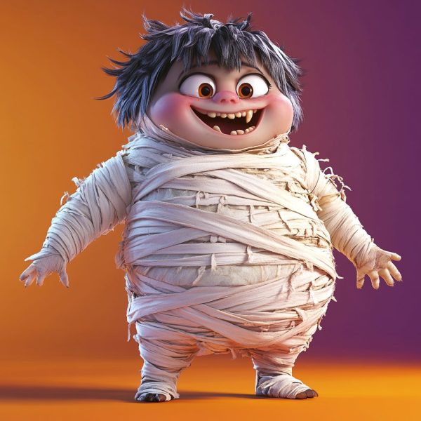 Playful Plump Halloween Characters Art Midjourney Prompt - Image 4
