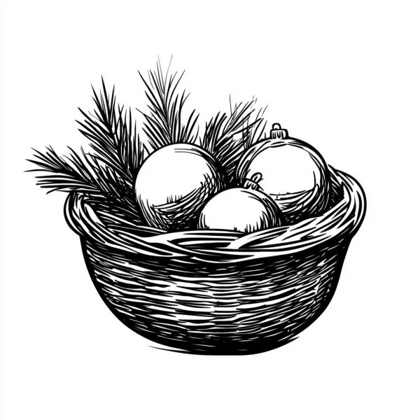 Winter MonoMuse Illustrations Midjourney Prompt - Image 5
