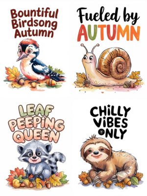 Whimsical Creatures with Playful Phrases Ideogram AI Prompt