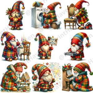 Dall-E 3 Prompt for Gnomes Holiday Prep 2025 Edition