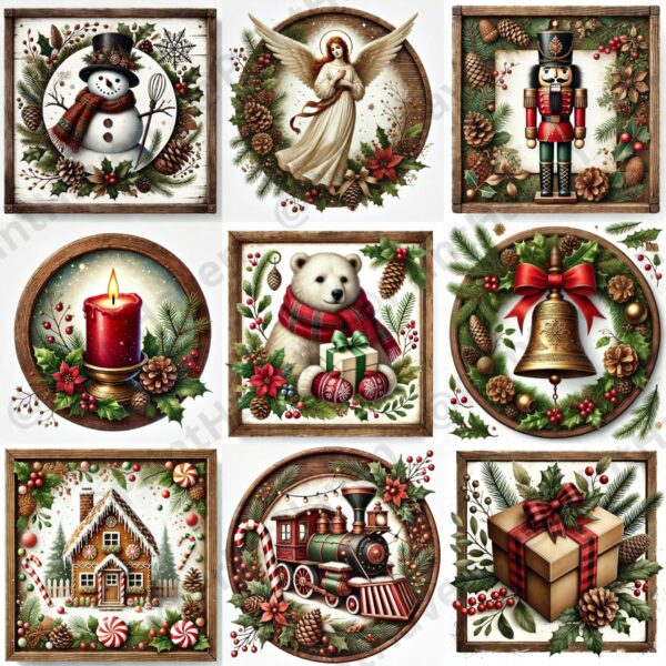 Jingle Frames A Winter Wonderland Awaits Dall-E 3 Prompt