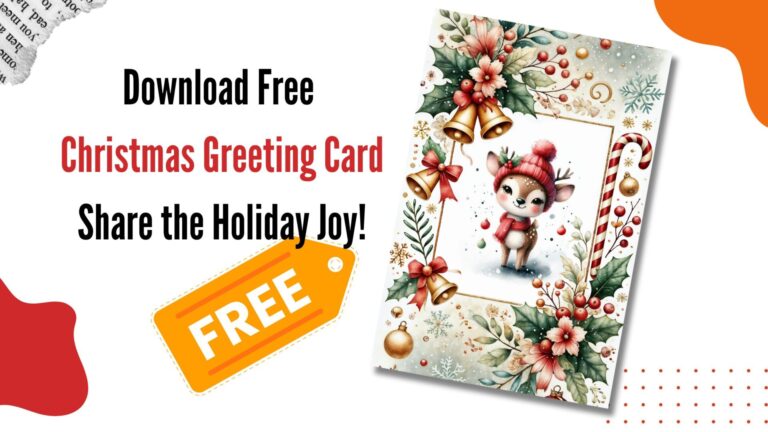 Download Your Free Christmas Greeting Card: Share the Holiday Joy!