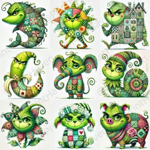 Grinch and His Stolen Moments Dall-E Prompt for Etsy Sellers
