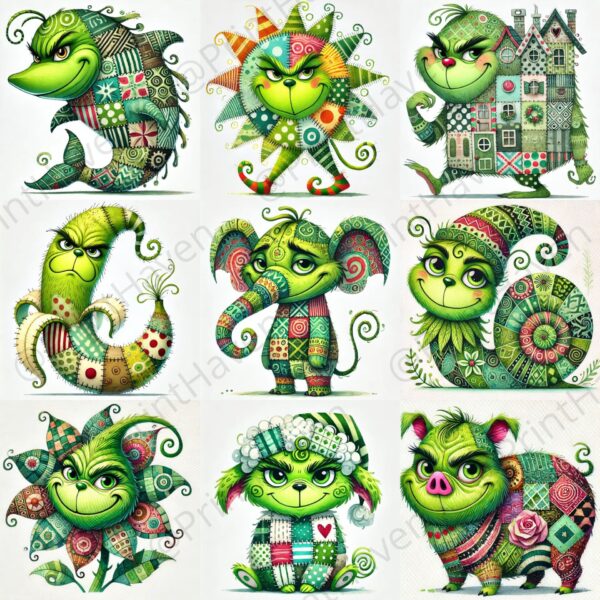 Grinch and His Stolen Moments Dall-E Prompt for Etsy Sellers