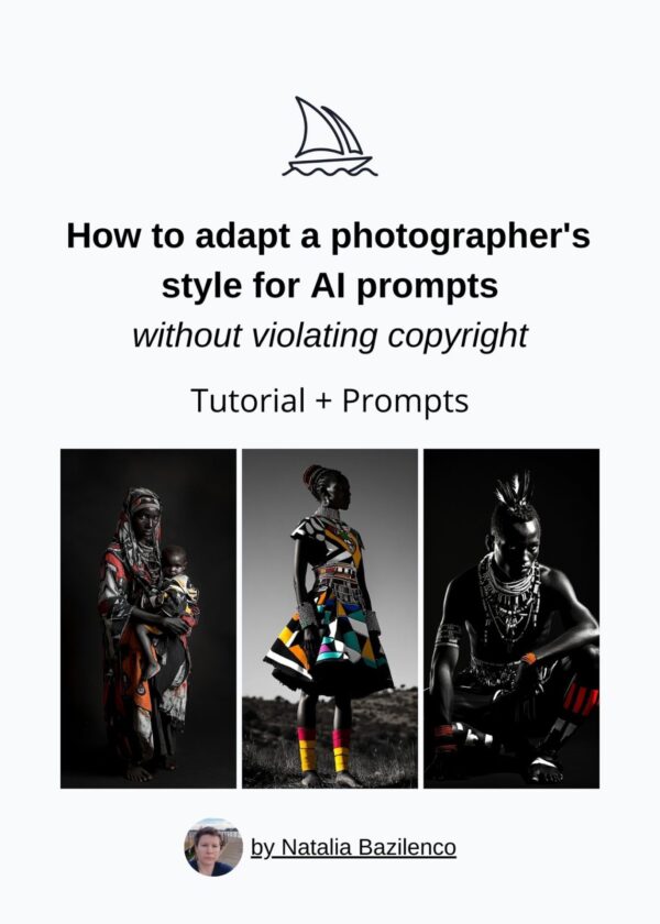 How to adapt a photographer's style for AI prompts without violating copyright