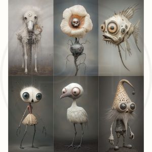 Macabre Characters from Your Nightmare Midjourney Prompt