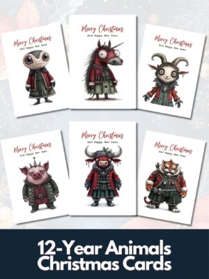 Christmas Cards Set