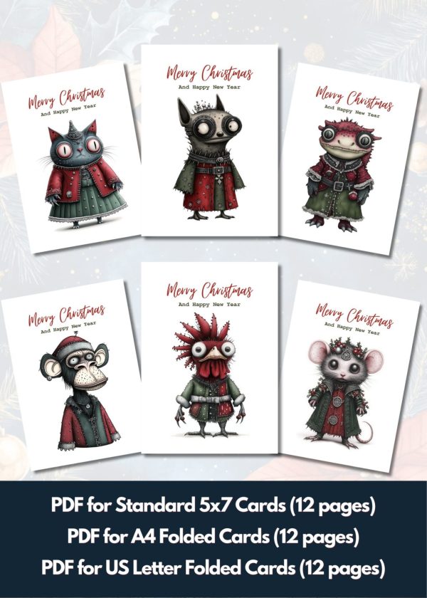 Christmas Cards Set