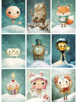 Midjourney Prompt for Christmas Stories of Unusual Characters PDF Guide