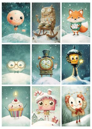 Midjourney Prompt for Christmas Stories of Unusual Characters PDF Guide