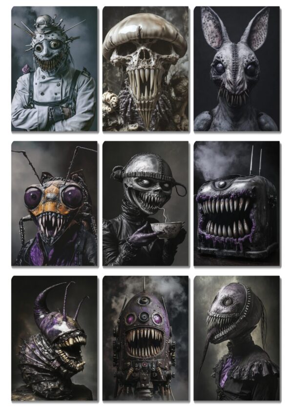 Terrifying World of Darkness Soul Midjourney Prompt PDF Guide - Image 2