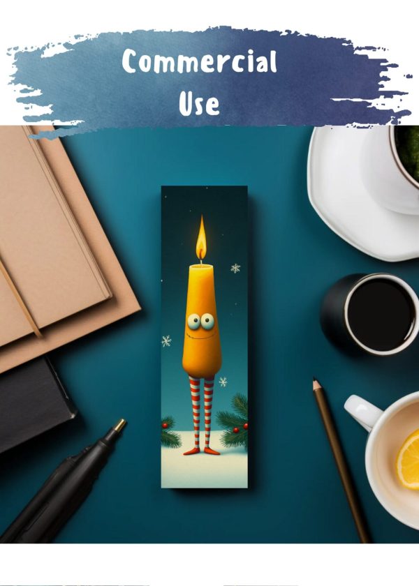 Unique Christmas Bookmarks Set