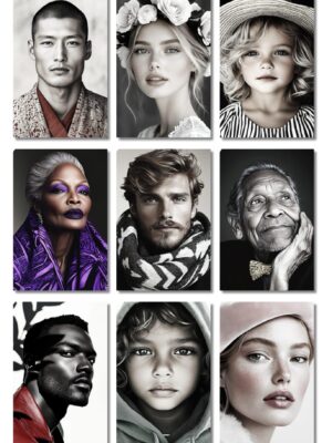 Midjourney Prompt Guide for Pure Essence of Faces and Fashion
