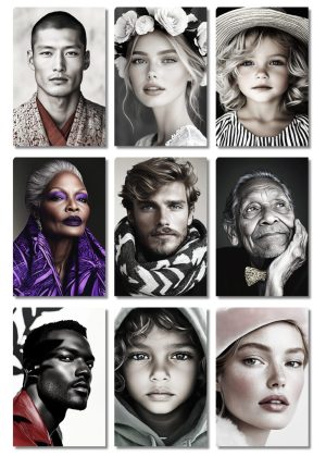Midjourney Prompt Guide for Pure Essence of Faces and Fashion
