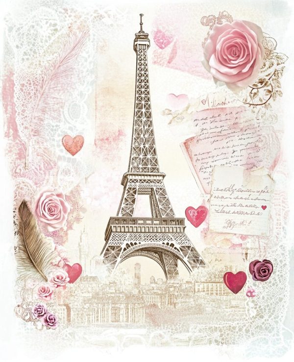 Junk Journal Pages For San Valentine Days Midjourney Prompt PDF Guide