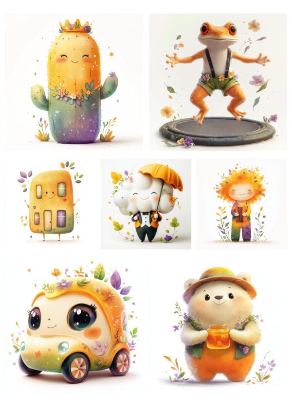 Characters Of Spring Light Midjourney Prompt PDF Guide