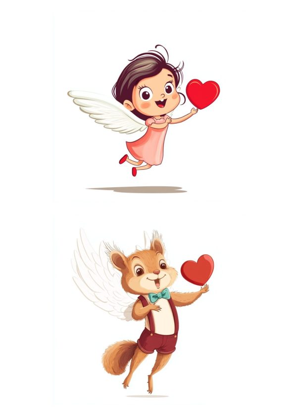 Midjourney Valentine art