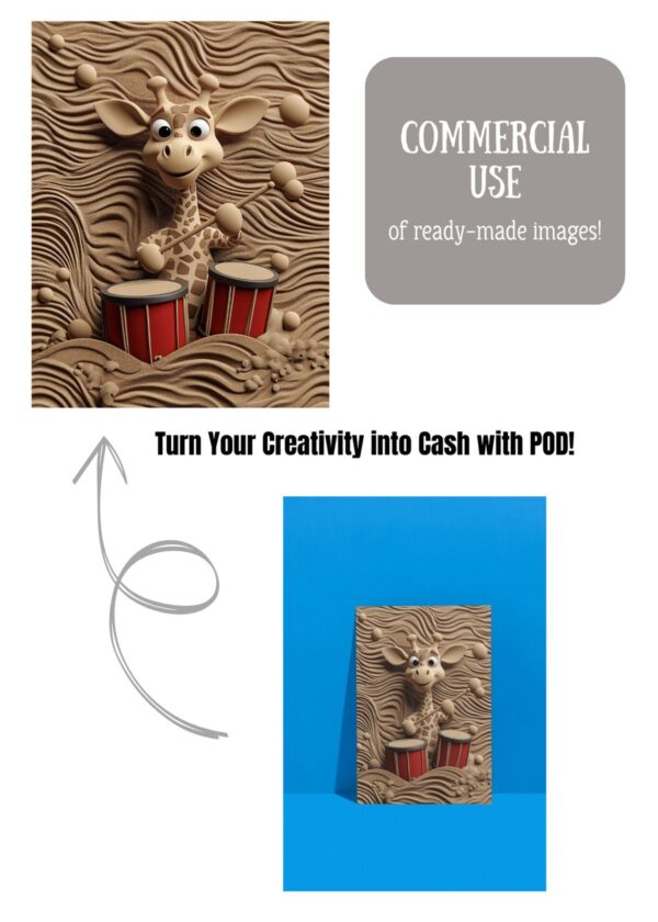 Midjourney Prompt for 3D Characters In A Rhythmic Mood & Images for Commercial Use - Image 5