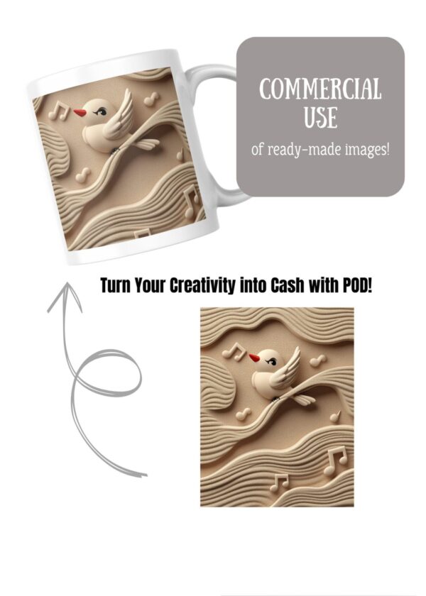Midjourney Prompt for 3D Characters In A Rhythmic Mood & Images for Commercial Use - Image 4