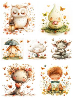 Eco-Friendly Spring Characters Midjourney Prompt PDF Guide