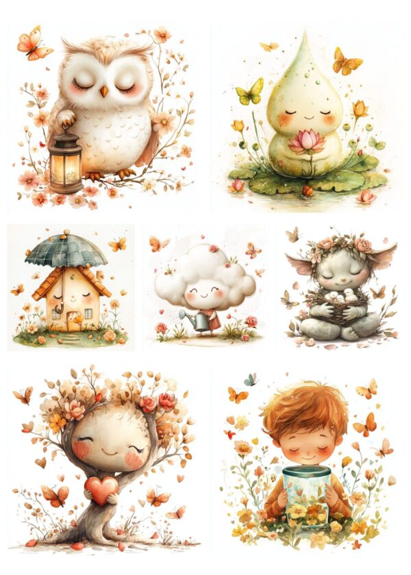 Eco-Friendly Spring Characters Midjourney Prompt PDF Guide