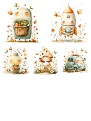 Eco-Friendly Spring Characters Midjourney Prompt PDF Guide