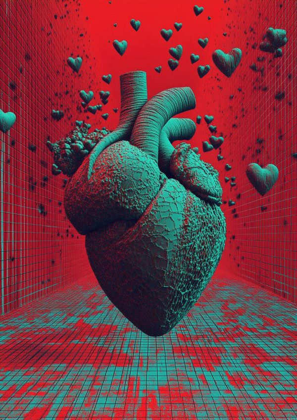 Digital Heartbeats in the Air Midjourney Prompts PDF Guide & Images - Image 5