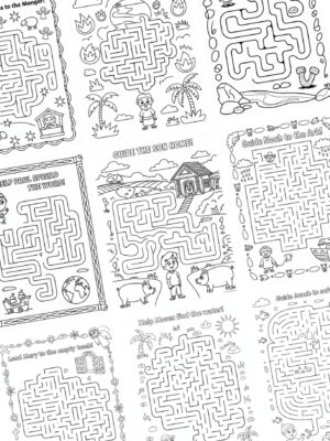 Maze Activities for Kids