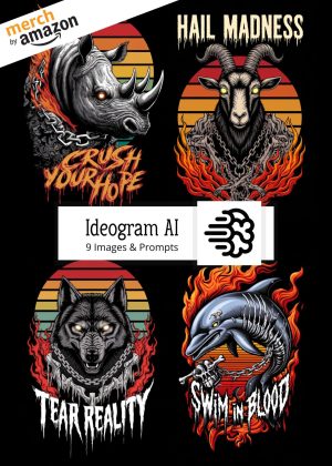 Retro Sunset Reapers T-shirt Designs