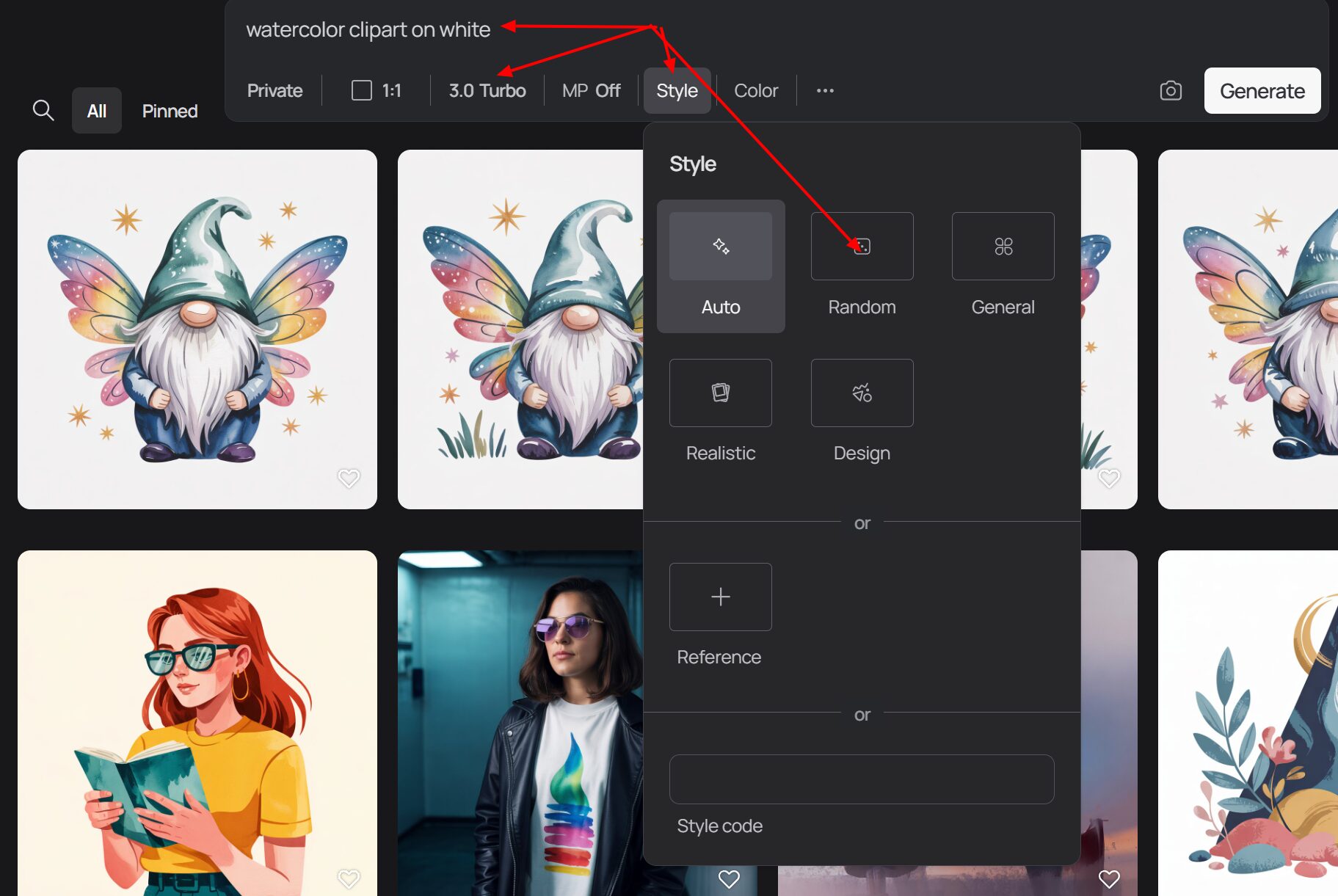 ideogram ai 30 style code