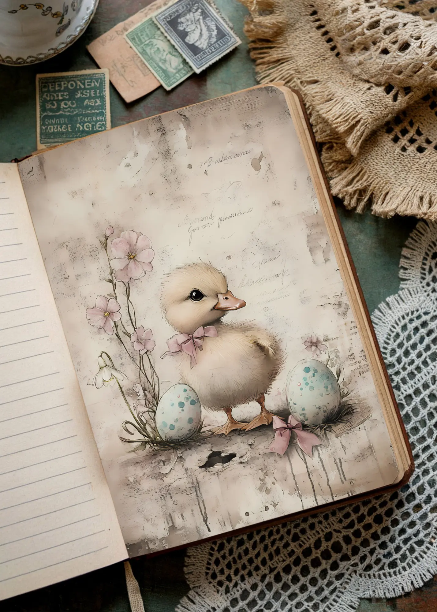 vintage Easter crafts