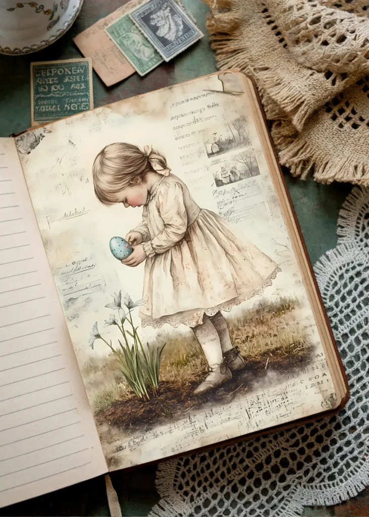 Easter junk journal ideas