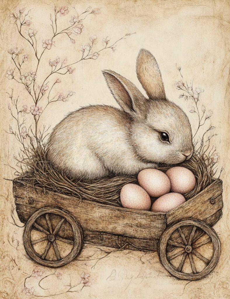 Free Easter ATC cards
