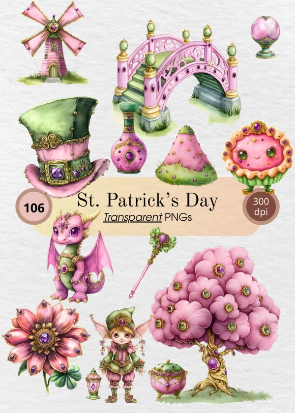 patrick day clipart
