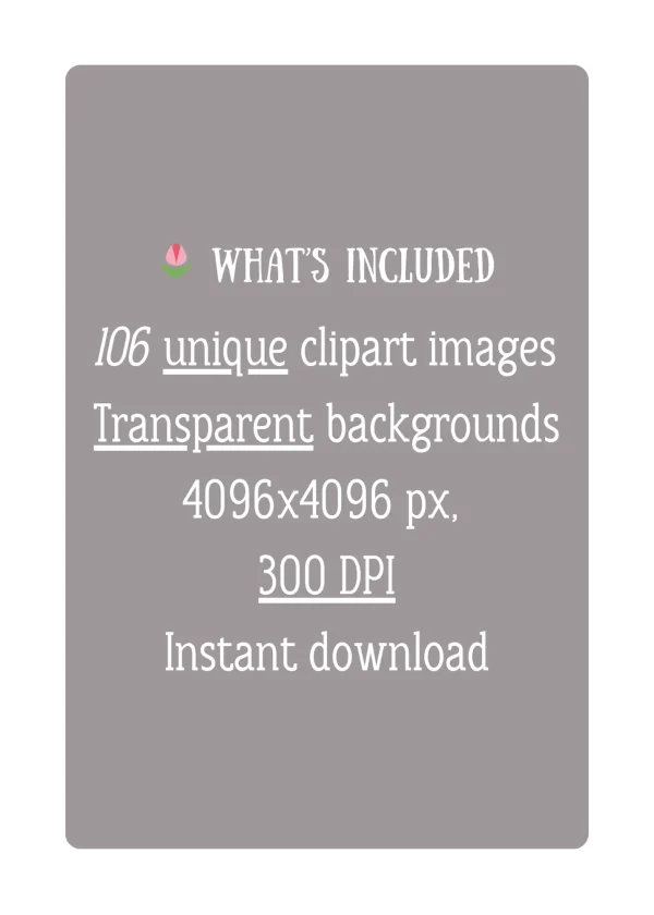 watercolor clipart bundle