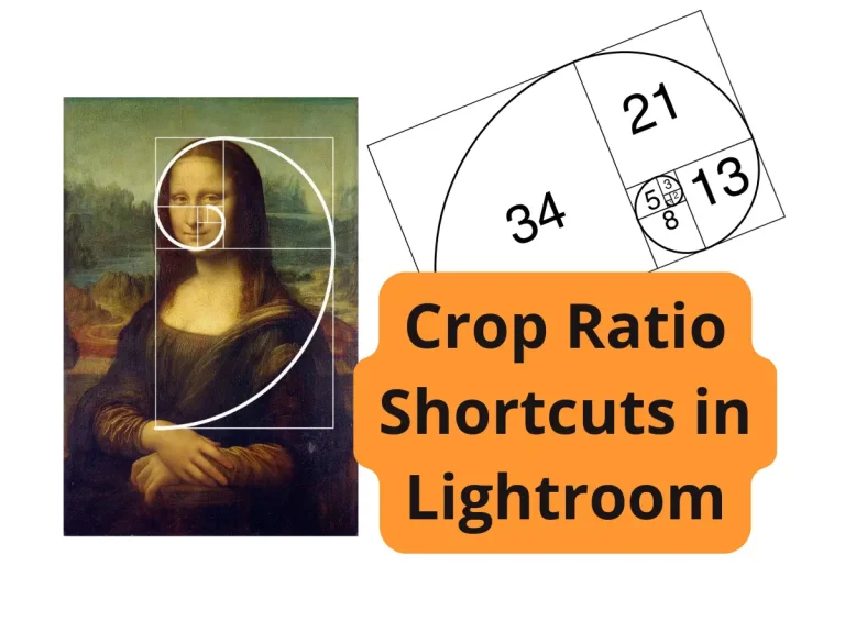 Crop Ratio Shortcuts in Lightroom