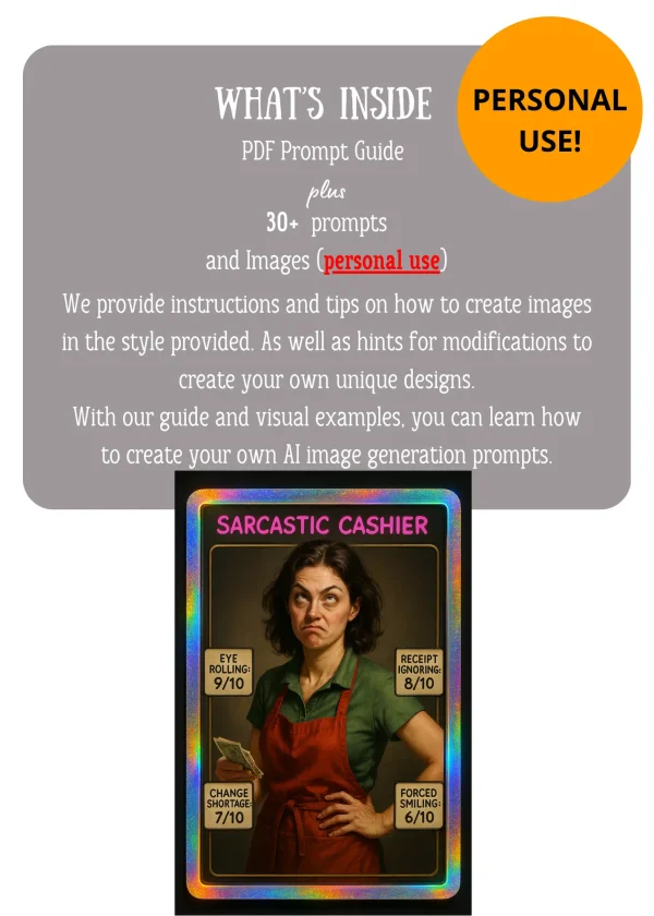 collectable cards prompt