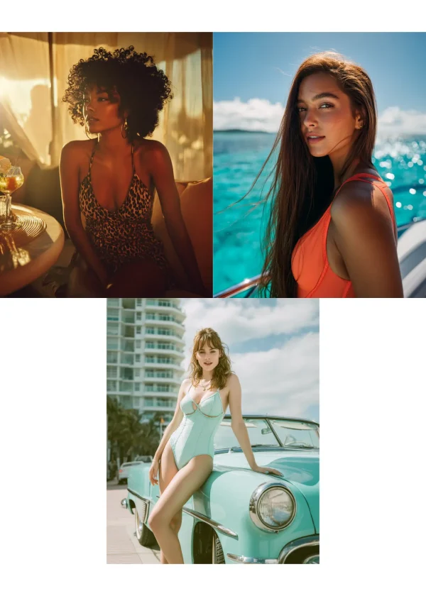 Midjourney Prompt PDF Guide for Instagram Models in Swimsuit - Image 6