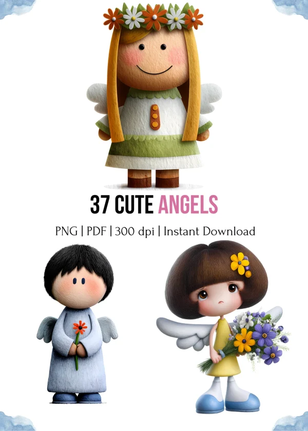 angel-clipart-set